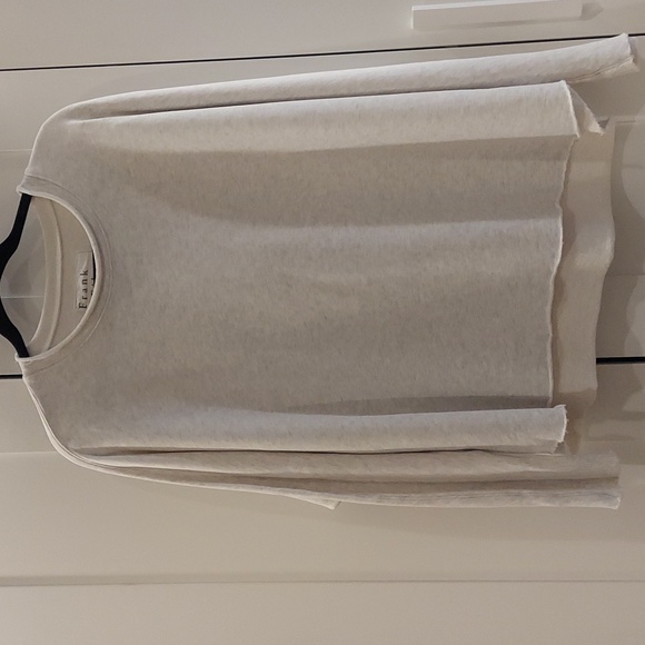 Frank & Eileen Anna Sweatshirt Light Grey Large - Picture 1 of 5